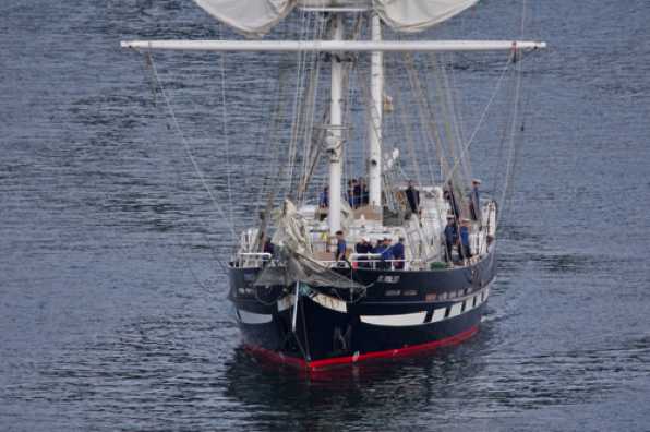 20 September 2022 - 16:56:
Yet another classic sailing ship enters port. TS Royalist returns

--------------------
Tall ship TS Royalist returns to Dartmouth